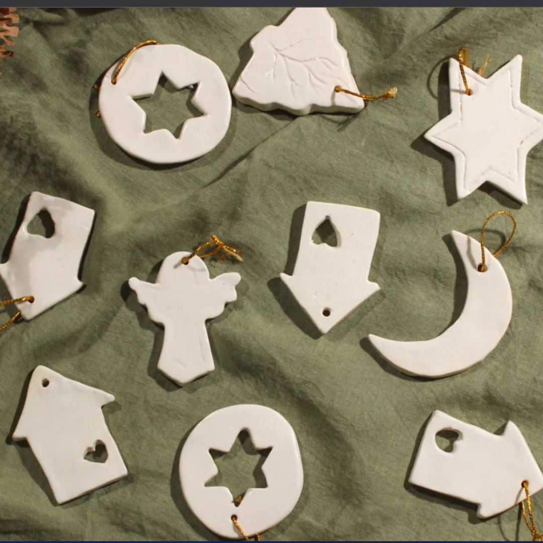 Ceramic Christmas Tree Ornaments - the style salad