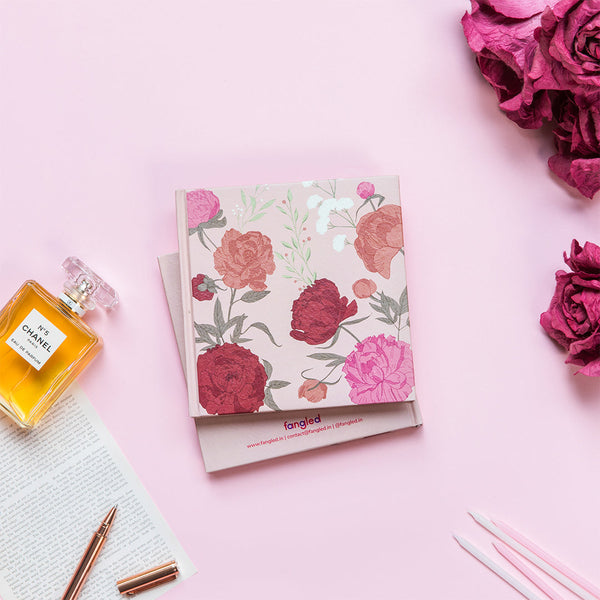 Vintage Floral Frame + NoteBook Set - The Style Salad