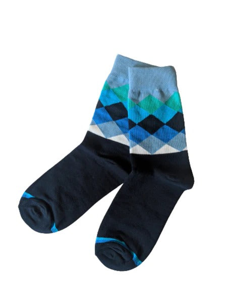 Blue Band Socks - The Style Salad