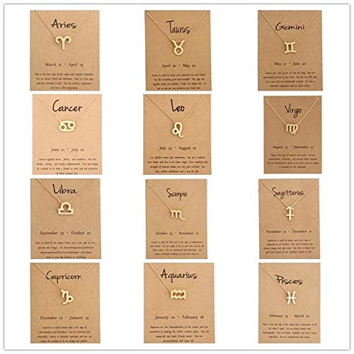 Zodiac Pendants - The Style Salad