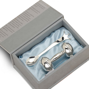 Sterling Silver Rattle & Feeding Spoon - The Style Salad