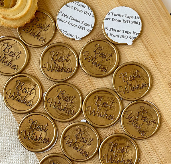Self Adhesive Wax Seal Buttons - The Style Salad