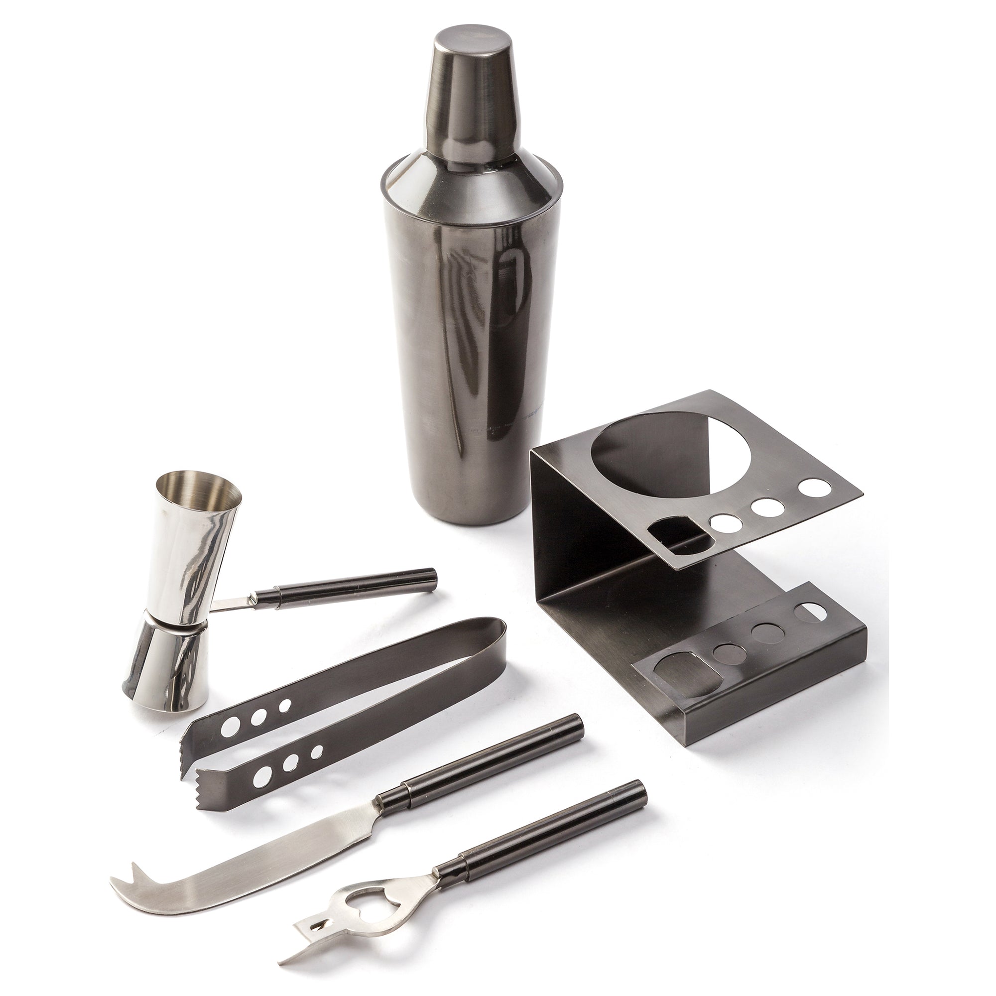 Obsidian Black Cocktail Tool Set