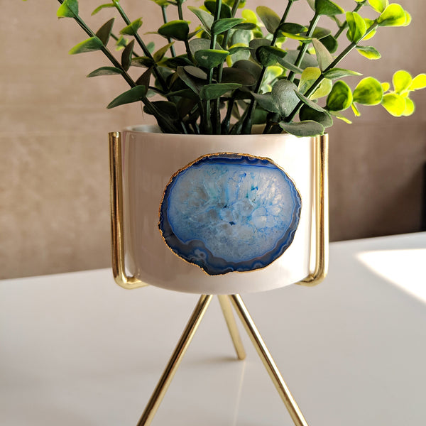 Healing Agate Planters - The Style Salad