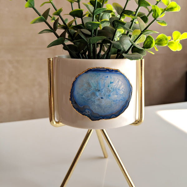 Healing Agate Planters - The Style Salad