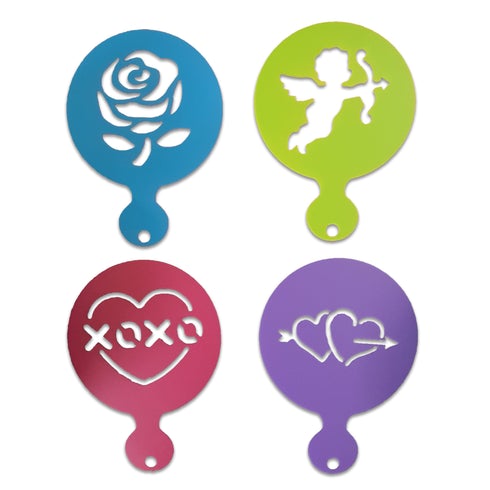 Coffee / Fondant Stencil Set - The Style Salad