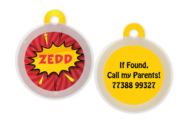 Comic Pop Pet ID Tags - The Style Salad