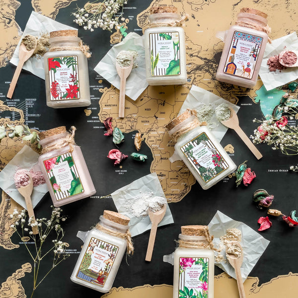 exotic face clay from around the world - the style salad