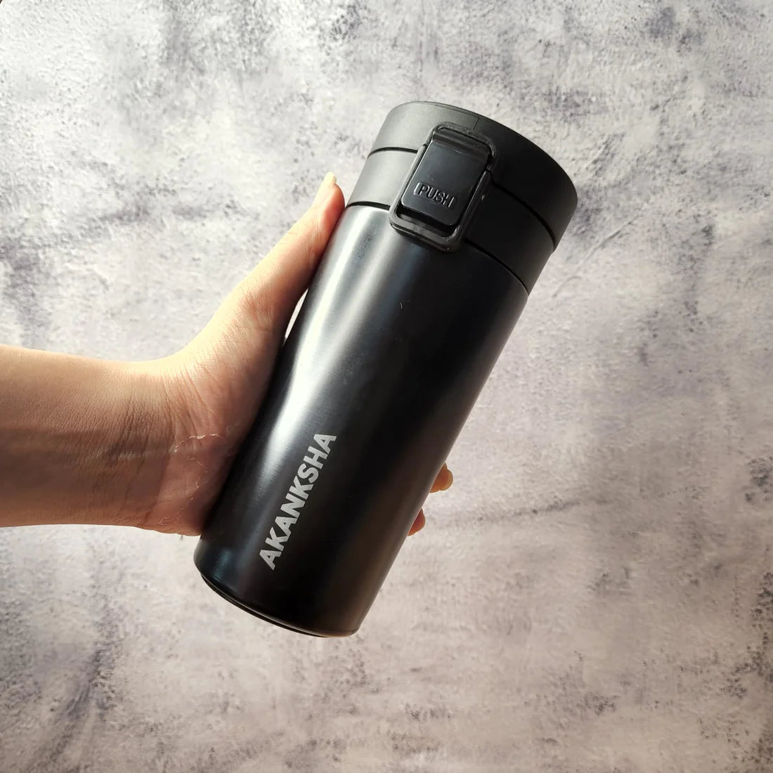 Personalized Thermos Flask Stainless Steel Travel Mug with Filter