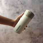 Personalized Thermos Flask Stainless Steel Travel Mug with Filter