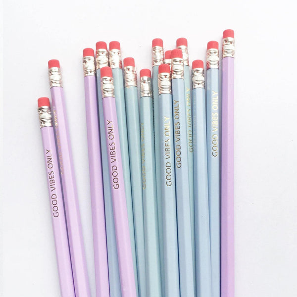 Good Vibes Pencils - The Style Salad