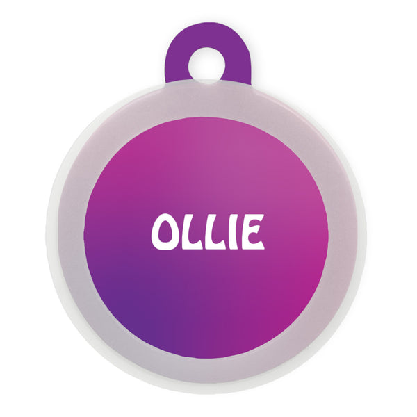 Pet ID Tags Solids / Gradients - The Style Salad