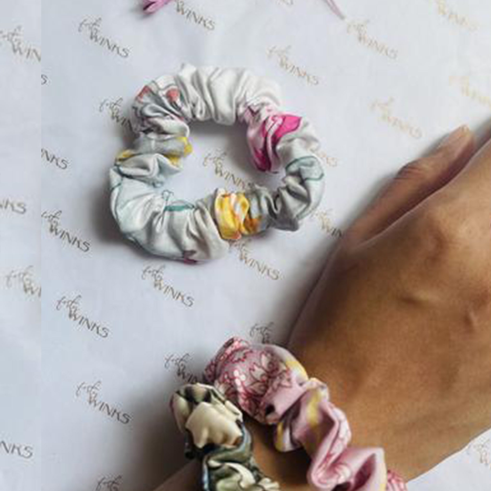 Satin Scrunchies - The Style Salad