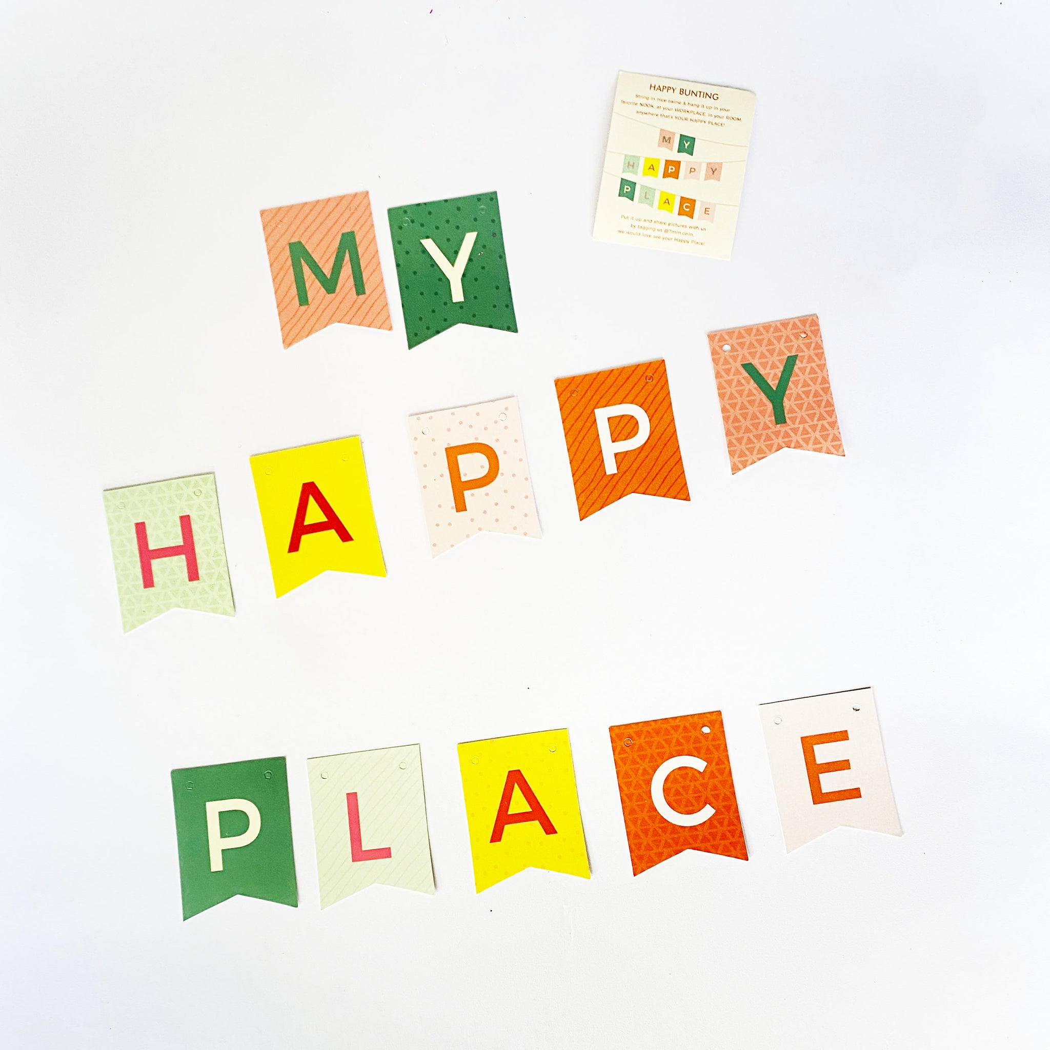 My Happy Place Bunting - The Style Salad