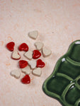 Hearts Ceramic Tic Tac Toe