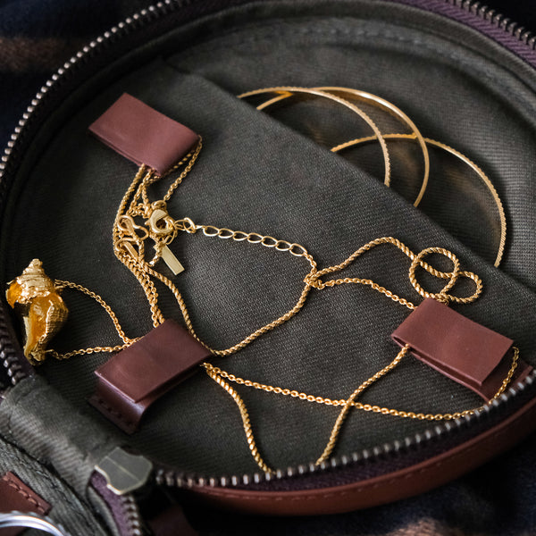 Jewellery Organiser Tan - The Style Salad