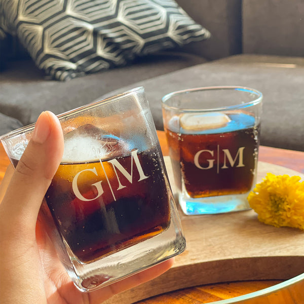 Personalised Whiskey Glasses - The Style Salad