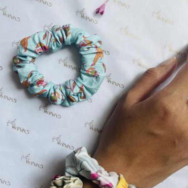 Satin Scrunchies - The Style Salad