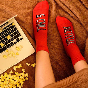 Netflix and Chill Socks - The Style Salad