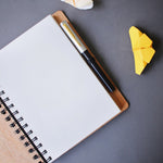 Domino Wooden Notebook