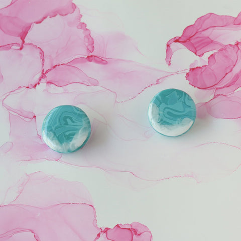 Ocean Waves Studs - The Style Salad