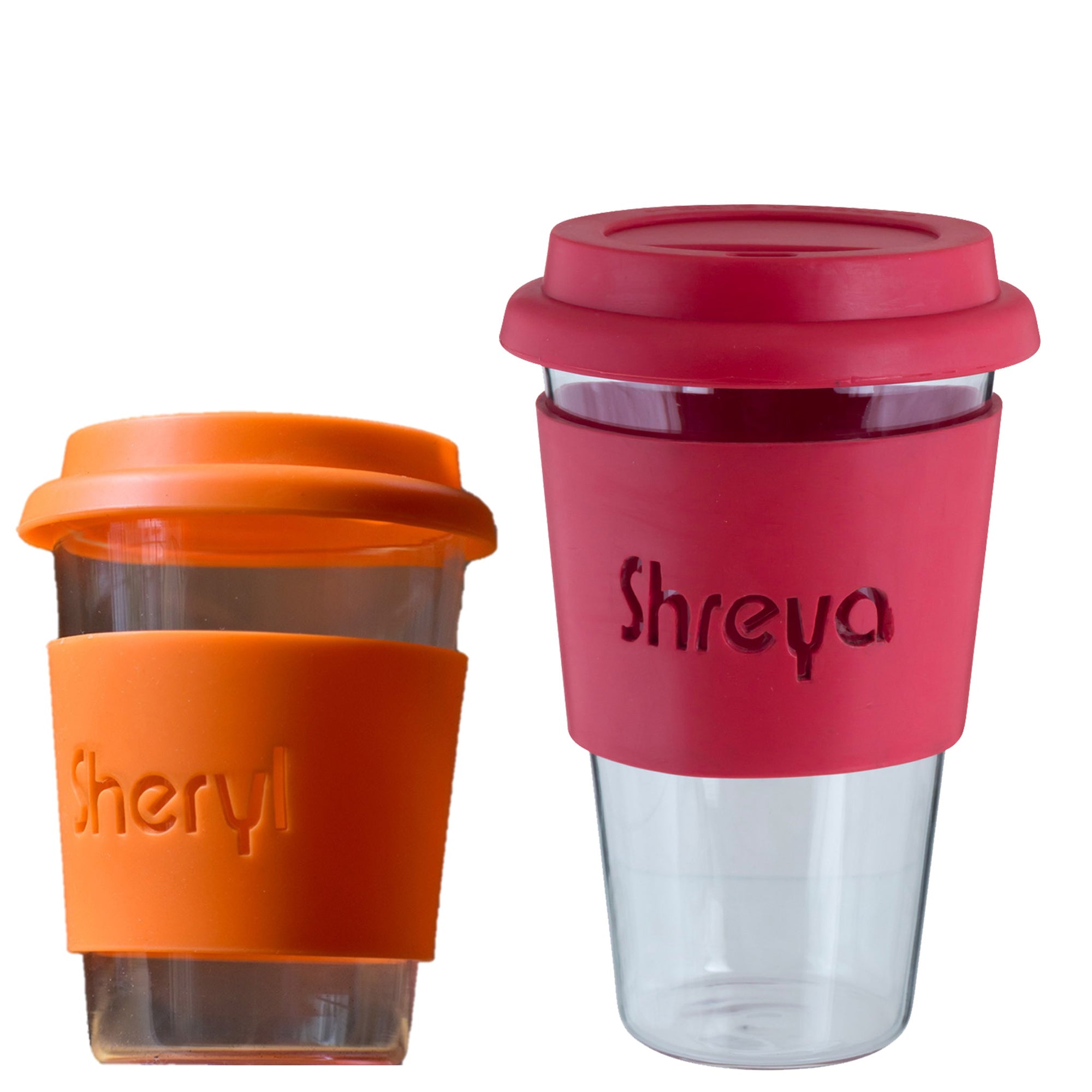 Personalised Glass Coffee Mug
