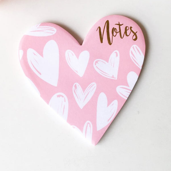 Heart Sticky Notes - The Style Salad