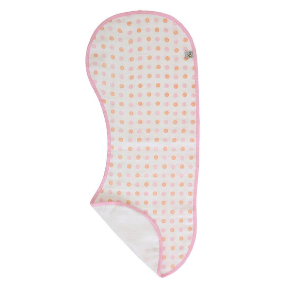 Polka Printed Burp Cloth - The Style Salad