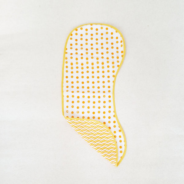 Polka Printed Burp Cloth - The Style Salad