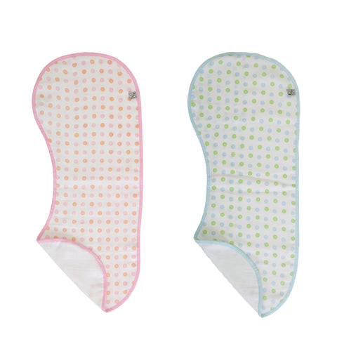 Polka Printed Burp Cloth - The Style Salad