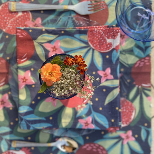 Pearls of Persephone Placemats & Napkins - The Style Salad