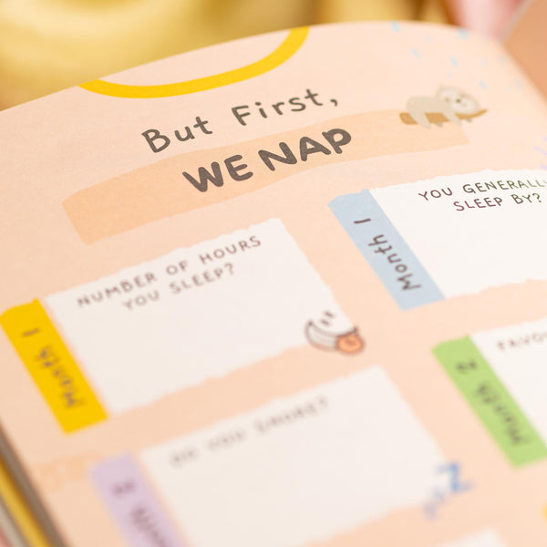 Meant To Bee : Baby Milestone Journal - The Style Salad