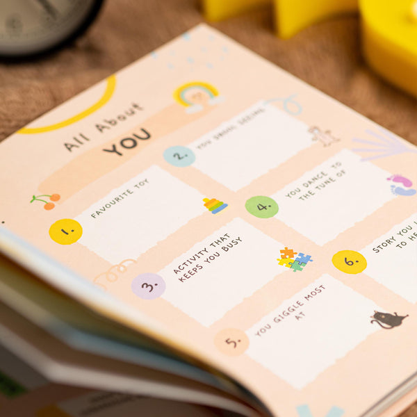 Meant To Bee : Baby Milestone Journal - The Style Salad
