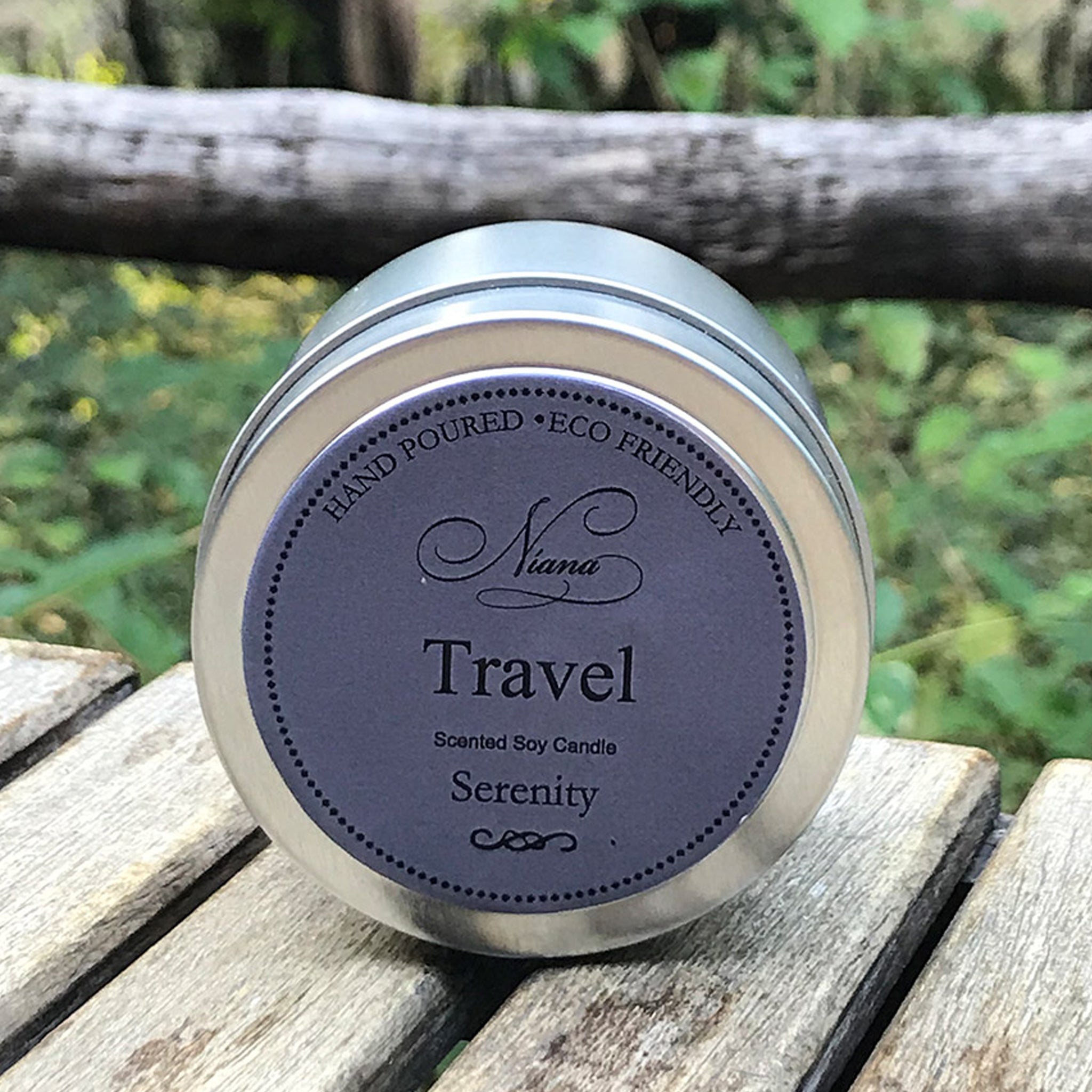 Serenity Travel Tin Candle - The Style Salad