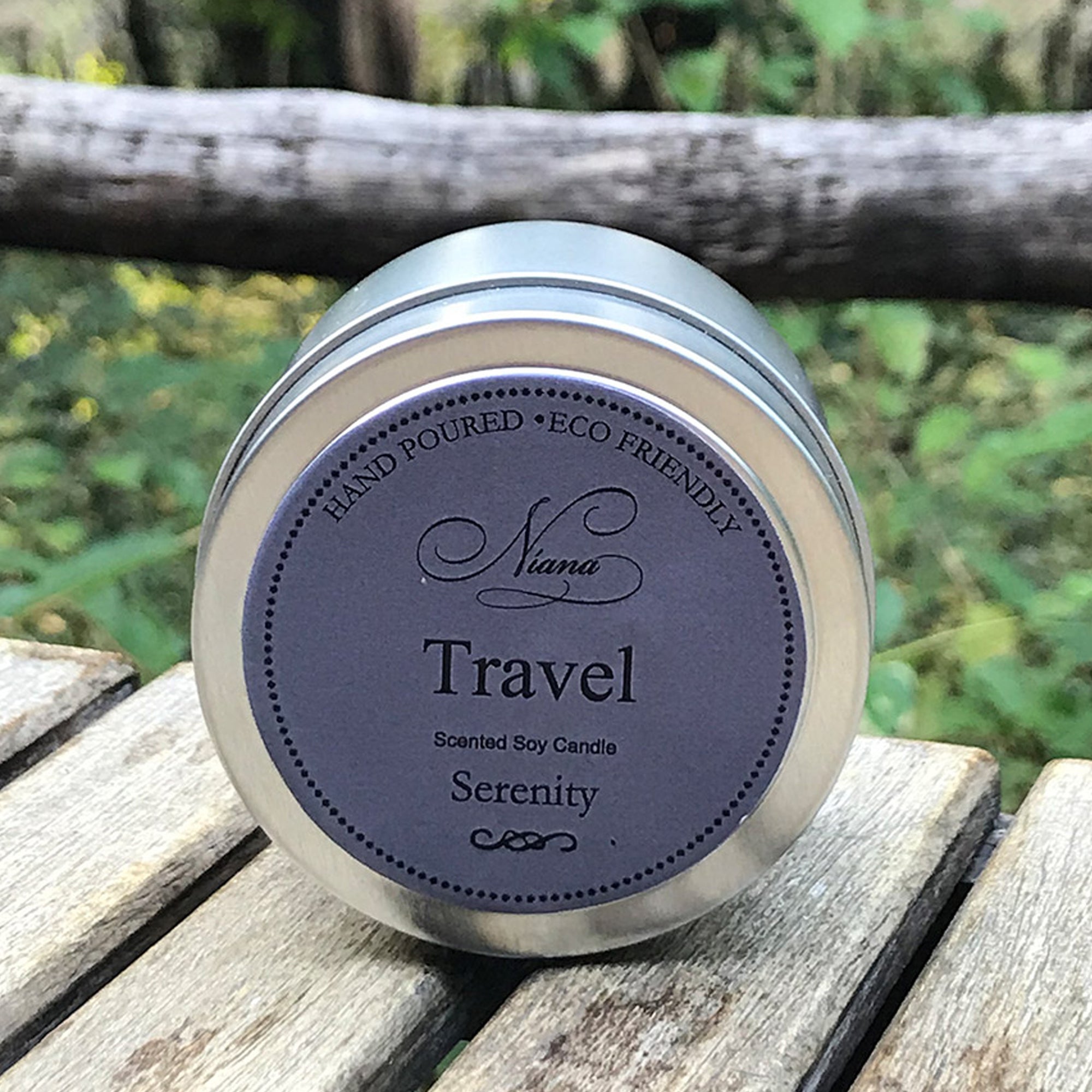 Serenity Travel Tin Candle