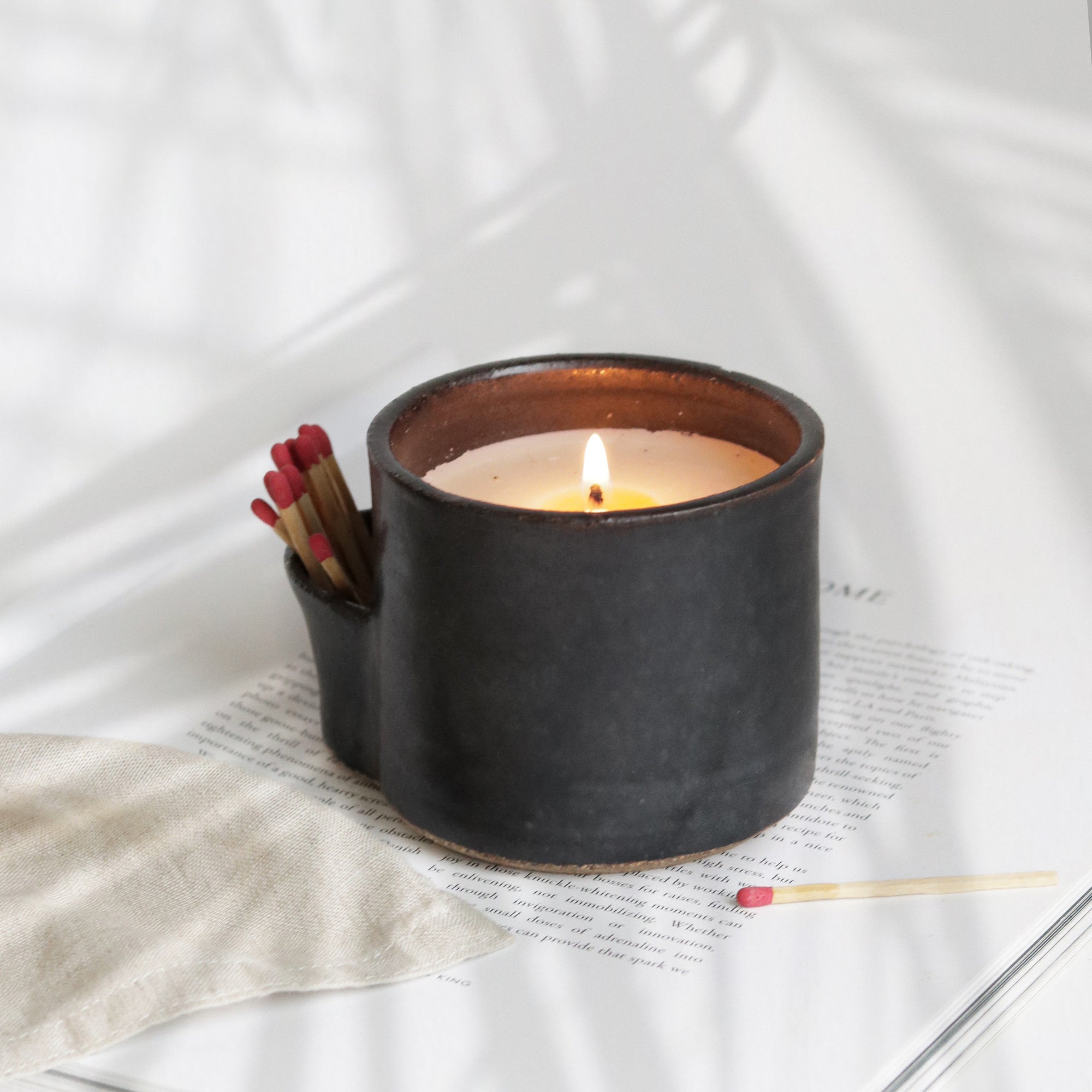 Light My Fire Candles + Holder + Striker