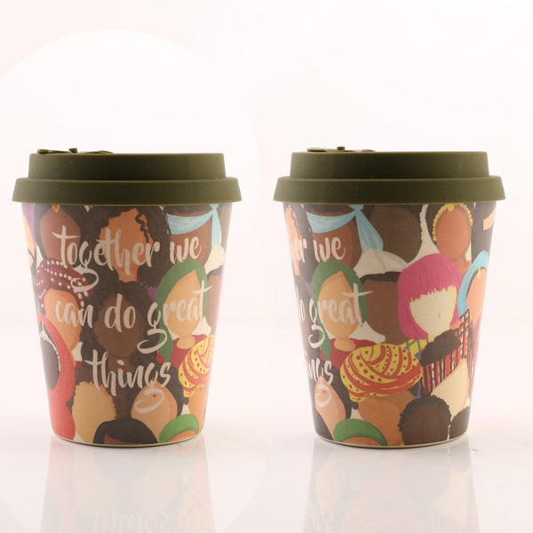 Bamboo Fiber Quirky Cups - The Style Salad