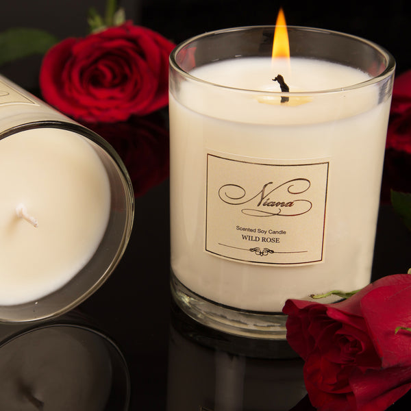 Wild Rose Candle - The Style Salad