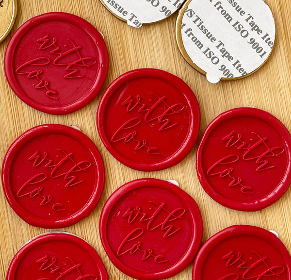 Self Adhesive Wax Seal Buttons - The Style Salad